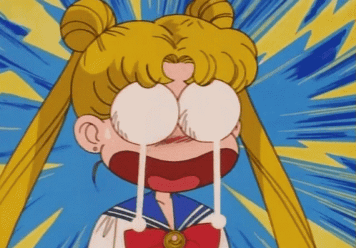 Eye-dropping Sailor Moon