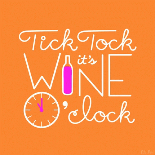 Tick Tock Wine O Clock
