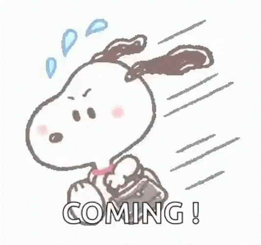 Running Snoopy Is Coming