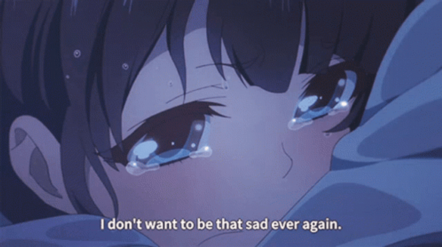 Sad Anime Girl Miuna