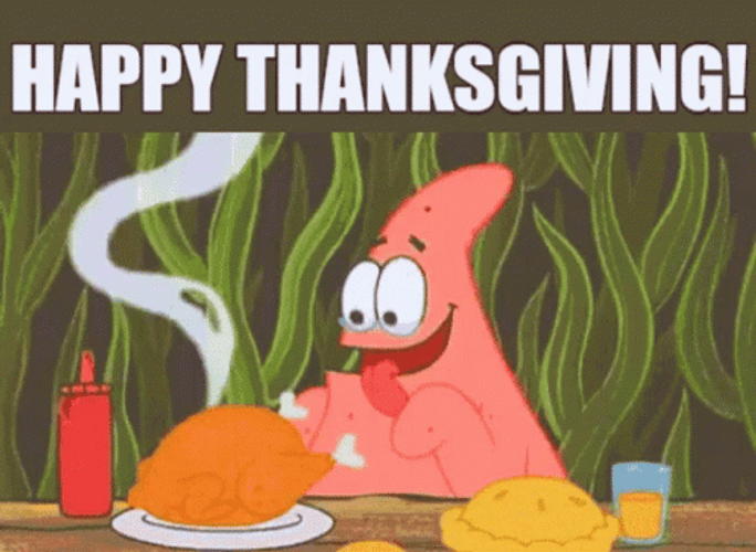Happy Thanksgiving Patrick Star