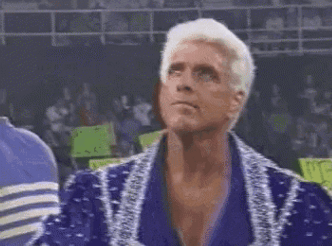 Ric Flair Taunting Reaction