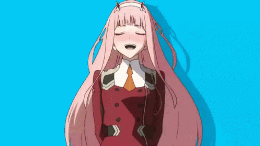 Colorful Zero Two Jumping
