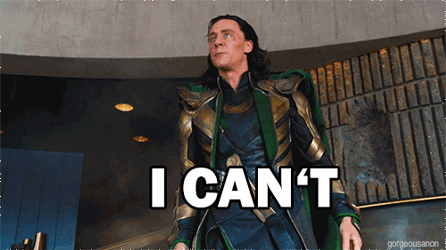 Avengers Loki I Can&t