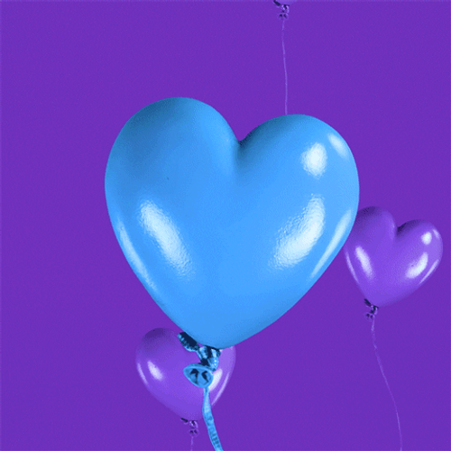 Floating Hearts Balloon