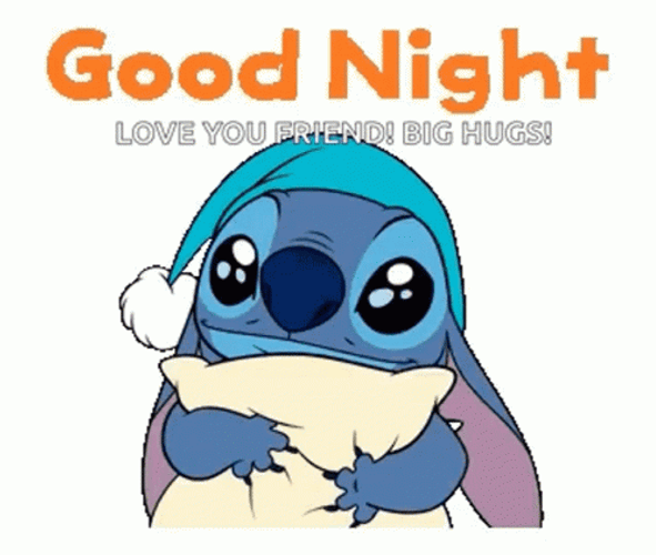 Love Good Night Stitch Snuggle