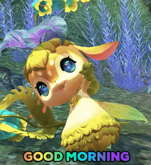 Good Morning Animated Fairy