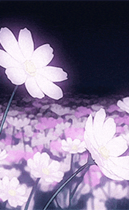 Anime Glowing Flowers