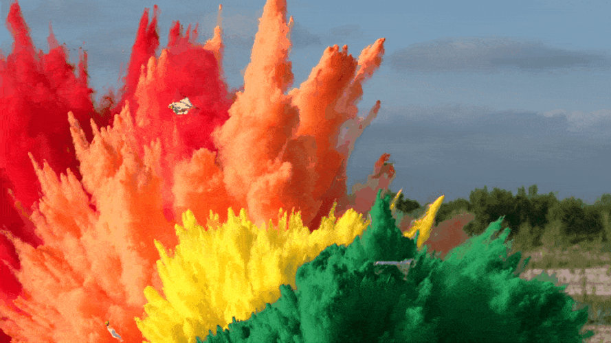 Color Explosion Blast