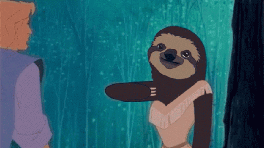 Disney Sloth Waving