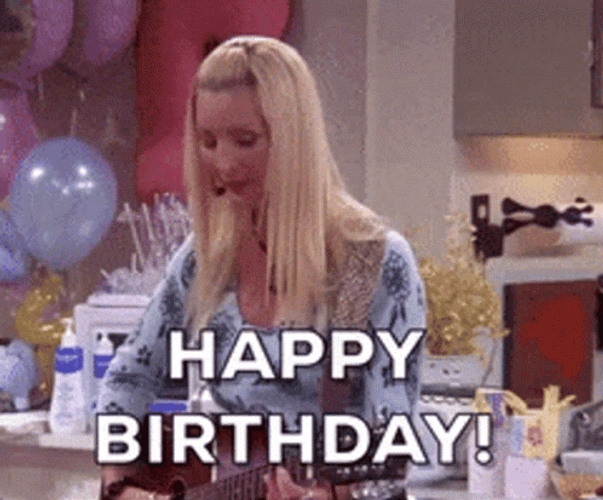 Phoebe Buffay Happy Birthday Meme