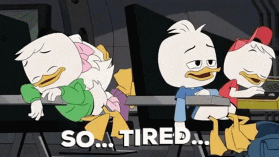 Ducktales So Tired