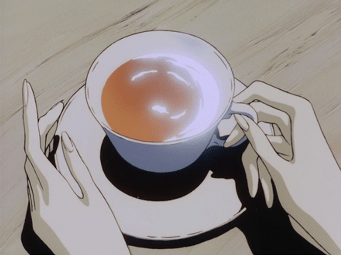 Vintage Anime Coffee
