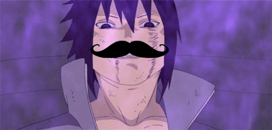 Sasuke With Mustache