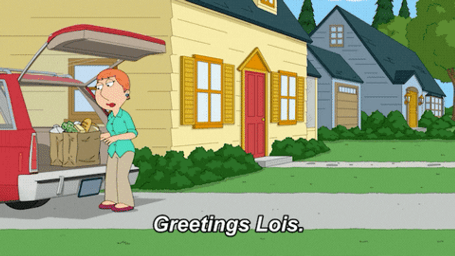 Joe Swanson Greetings Lois