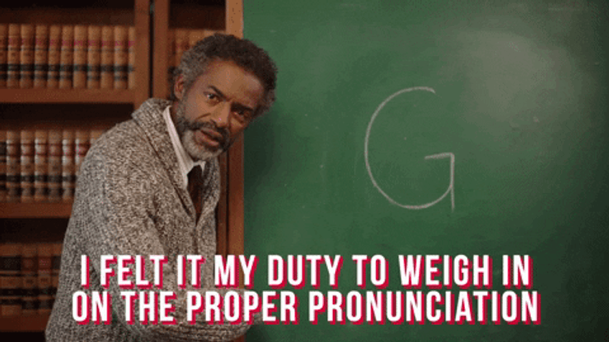 Teacher Proper Pronunciation