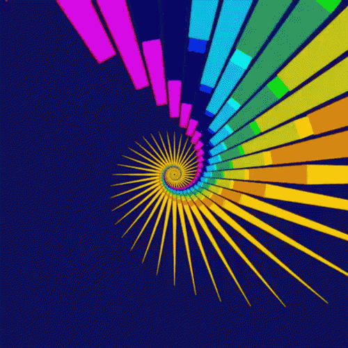 Trippy Color Pattern Loop