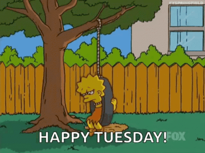 The Simpsons Sad Happy Tuesday