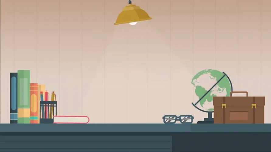 Office Desk Animated