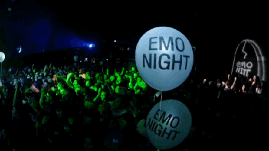 Emo Night Balloon