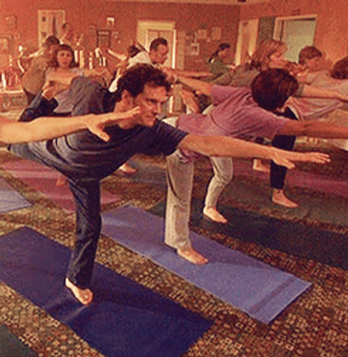 Yoga Fail Colin Firth
