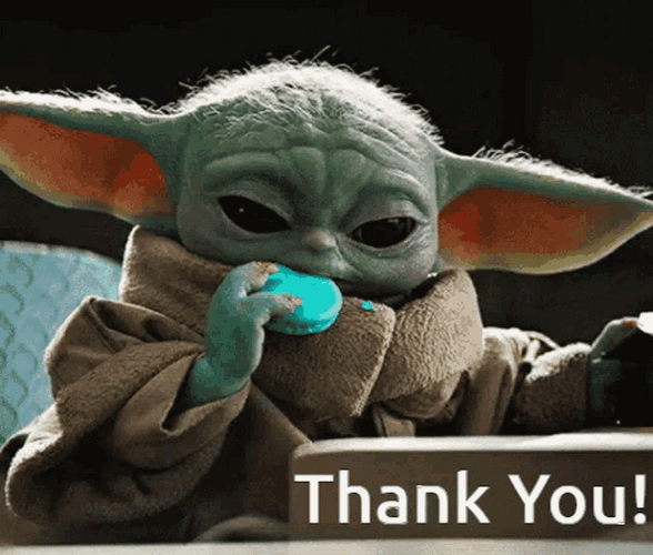 Master Yoda Thank You