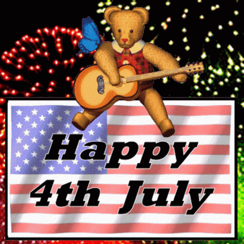 Th Of July With Guitarist Bear
