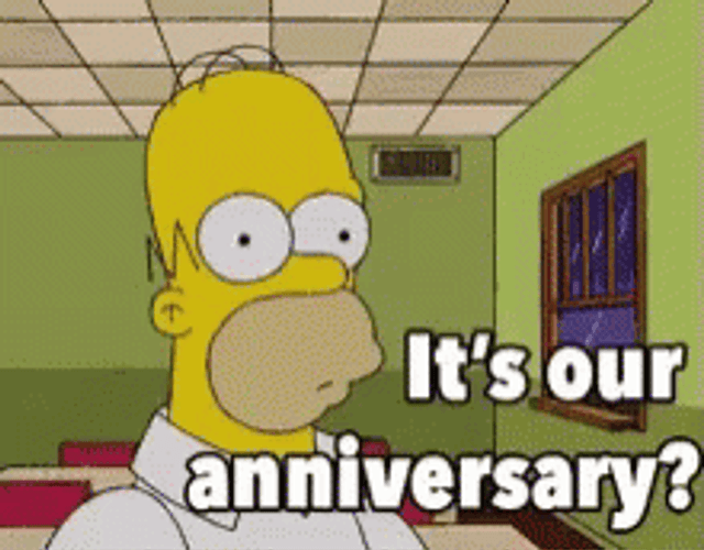 Happy Anniversary Homer Simpson