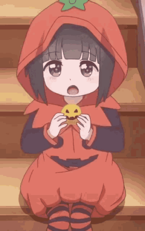 Kawaii Young Anime Girl