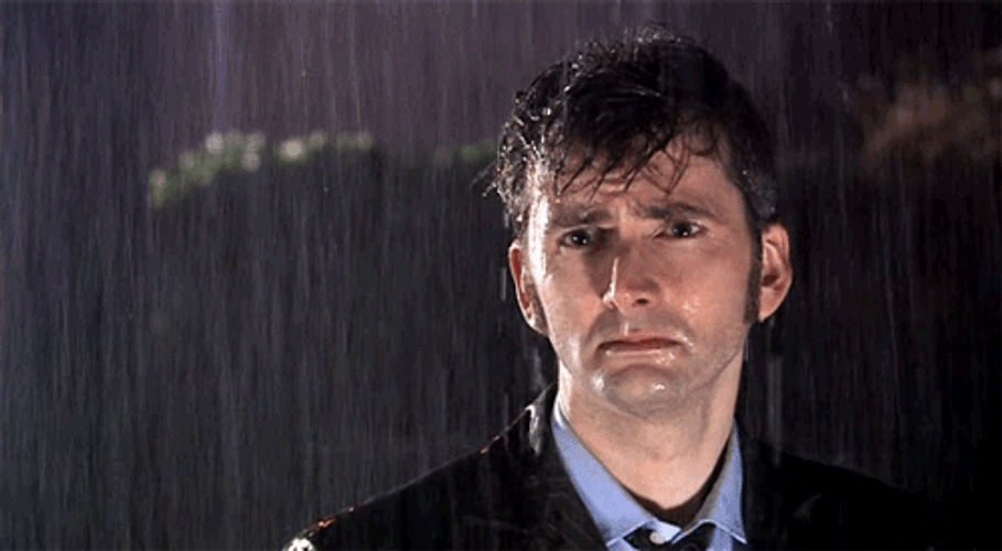 David Tennant In Rain