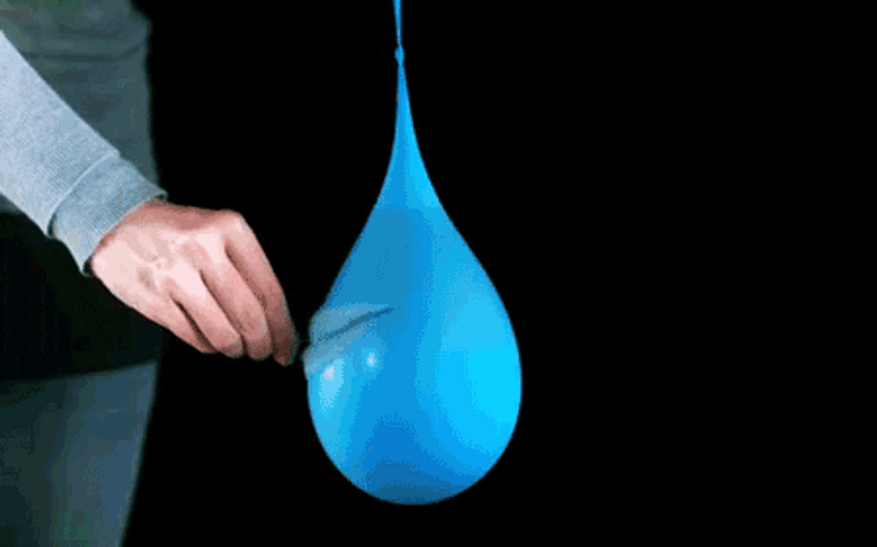 Popping Water Balloon