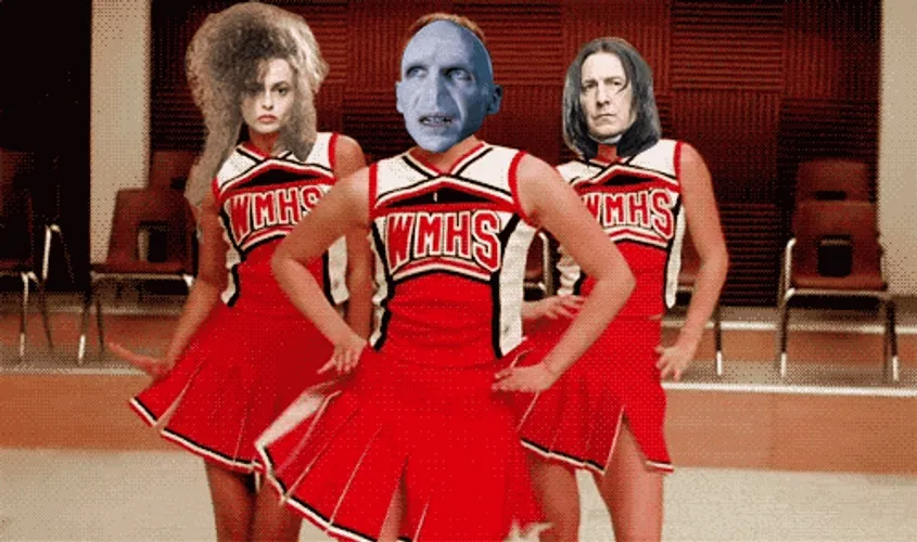 Harry Potter Villains Glee Dance