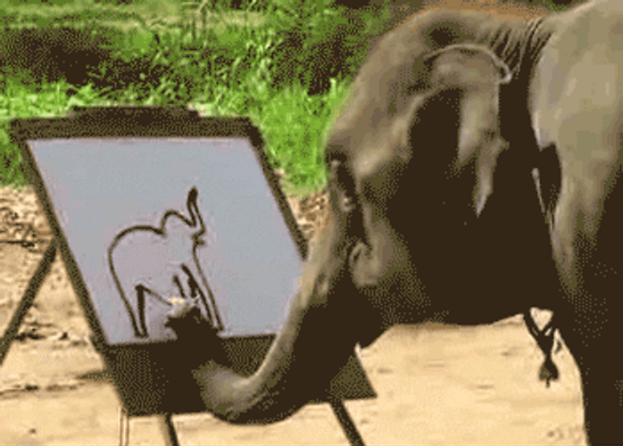 Elephant Painting Elephant