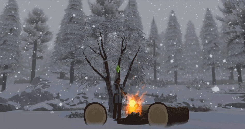 Sims In The Snow