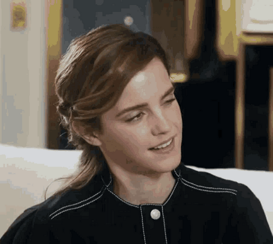 Emma Watson Sighing