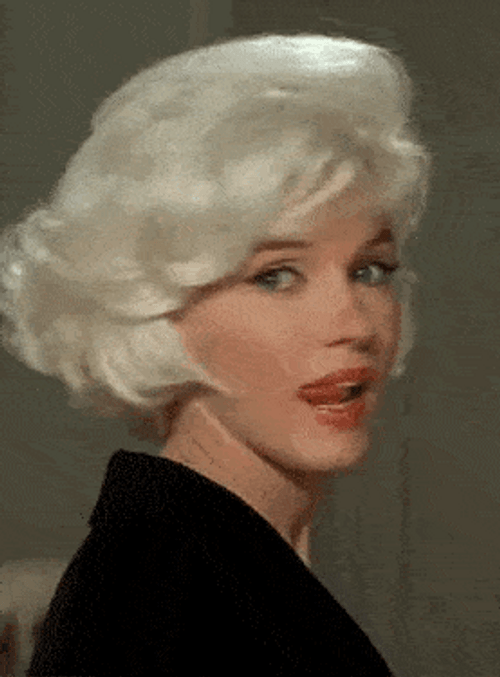 Actress Marilyn Monroe Lick