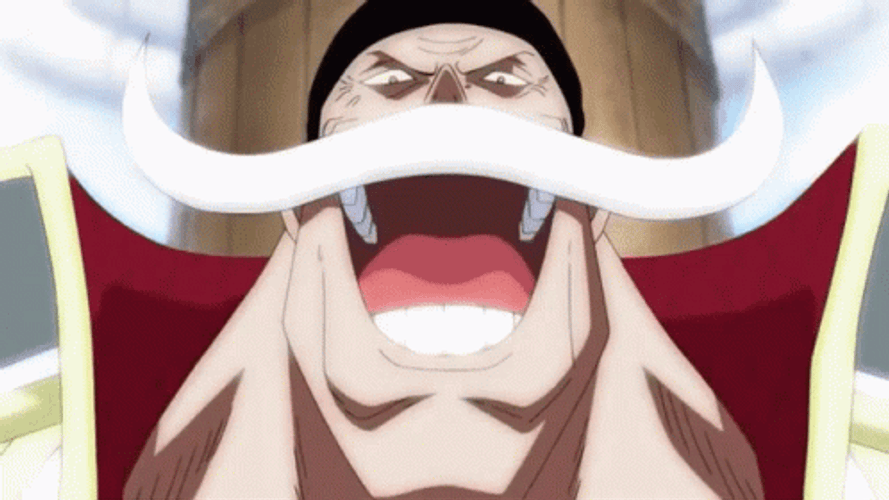 One Piece Laughing Whitebeard