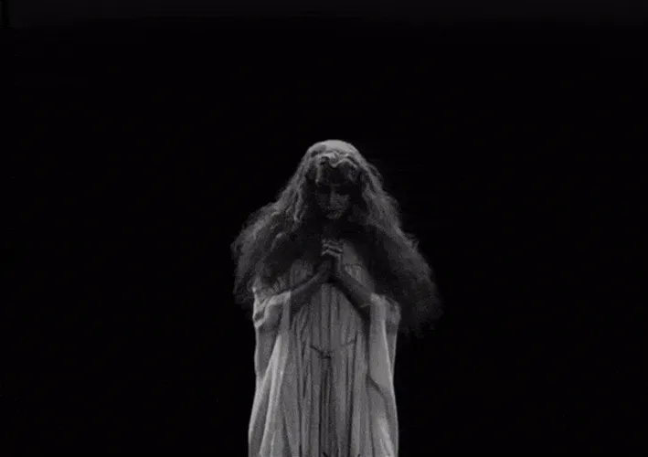 Religious Ghost Praying