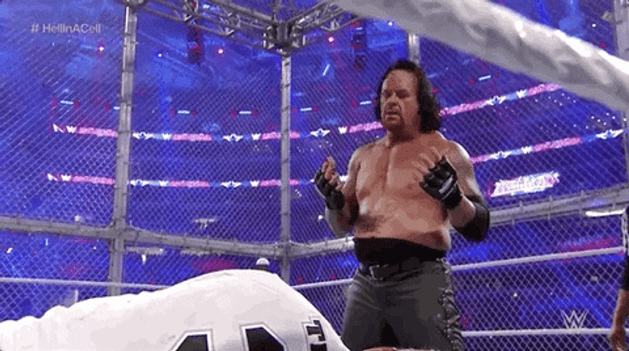 The Undertaker Moving His Fingers