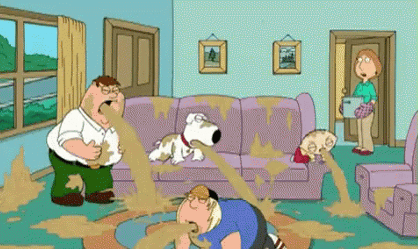 Family Guy Vomit Time
