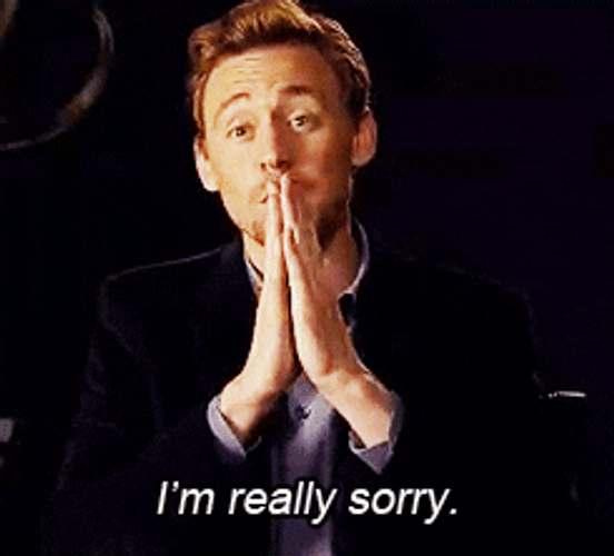 Sorry Tom Hiddleston