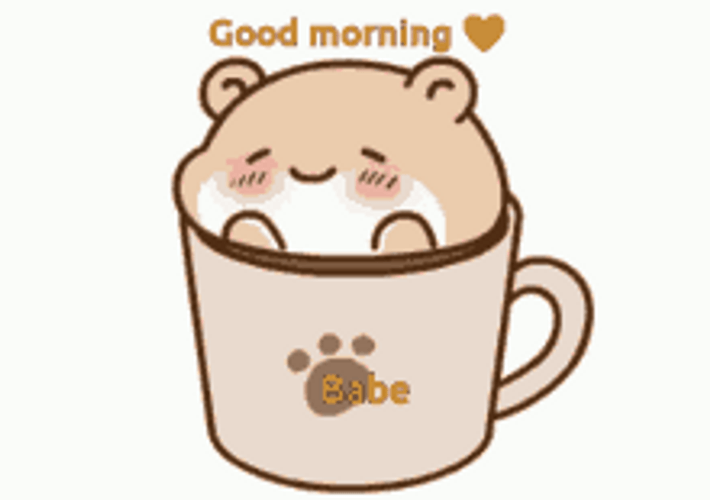 Morning Cup Bear