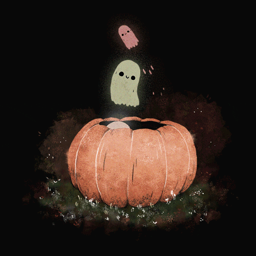Cute Pumpkin Ghost