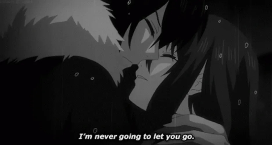 Anime Couple Never Let You Go