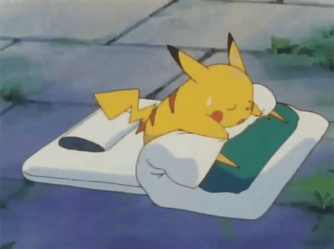 Pikachu Under Blanket