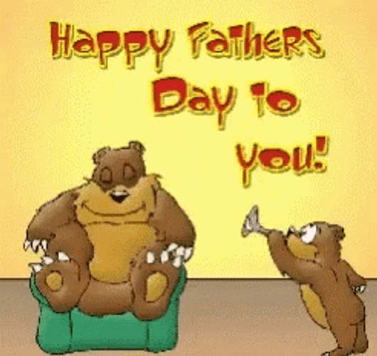 Happy Fathers Day Daddy Bear