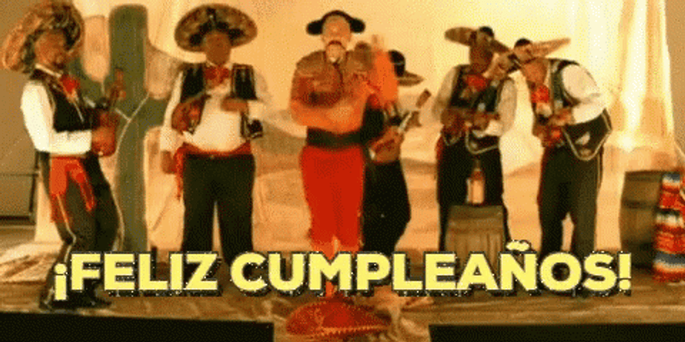 Feliz Cumpleanos Mexican Musicians