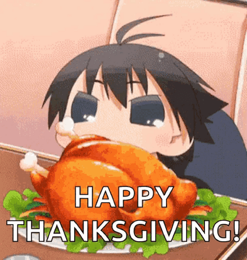 Happy Thanksgiving Anime