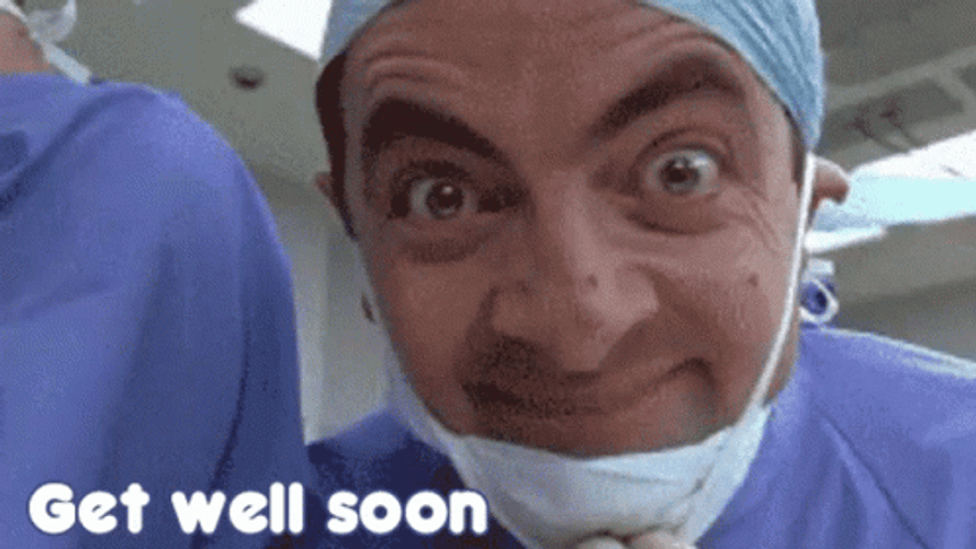 Mr Bean Get Well Soon