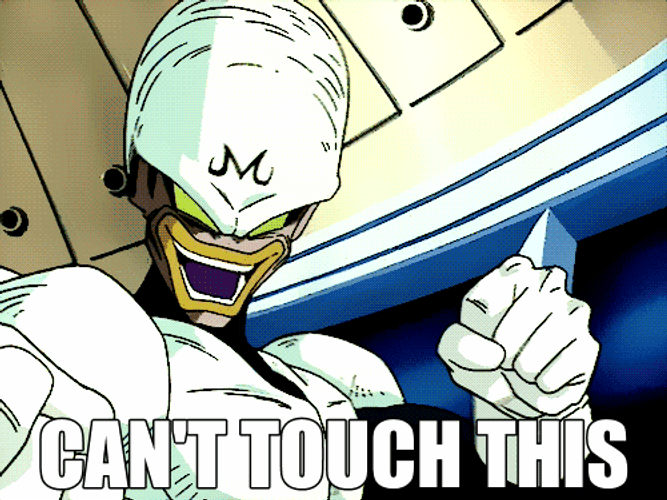 Dragon Ball Vegeta Can&t Touch This